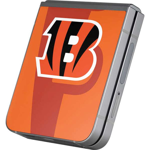 NFL Cincinnati Bengals Double Vision Galaxy Z Flip6 Skin